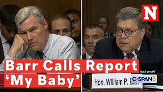 Attorney General William Barr Calls Mueller Report 'My Baby'