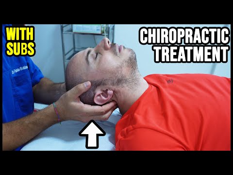 CHIROPRACTIC ADJUSTMENT | physical examination | LOUD ASMR CRACKS | deep voice explanation