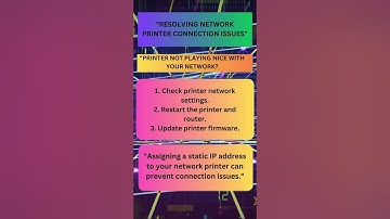 How to Fix Network issue in Printer | Fix Printer Network Issues FAST!