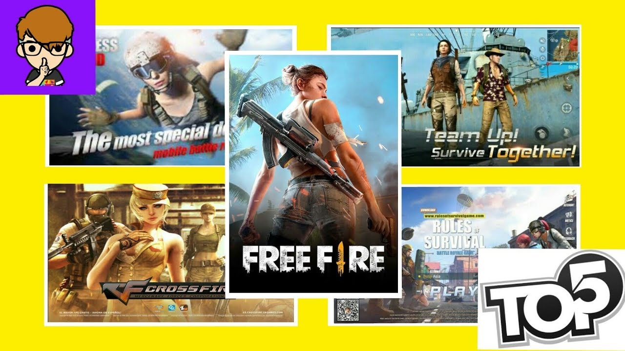 Top5 pubg like game Available on play store Competable on all Android
