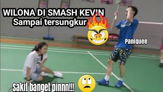 SADIS!! Natasha Wilona Vs Kevin Sanjaya SUKAMULJO/Marcus Fernaldi GIDEON  ( The Minions)