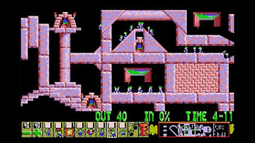 Custom Lemmings Level - For Mr. Dodochacalo & Mr. Pieuw by Akseli (@JuhoAkseli)