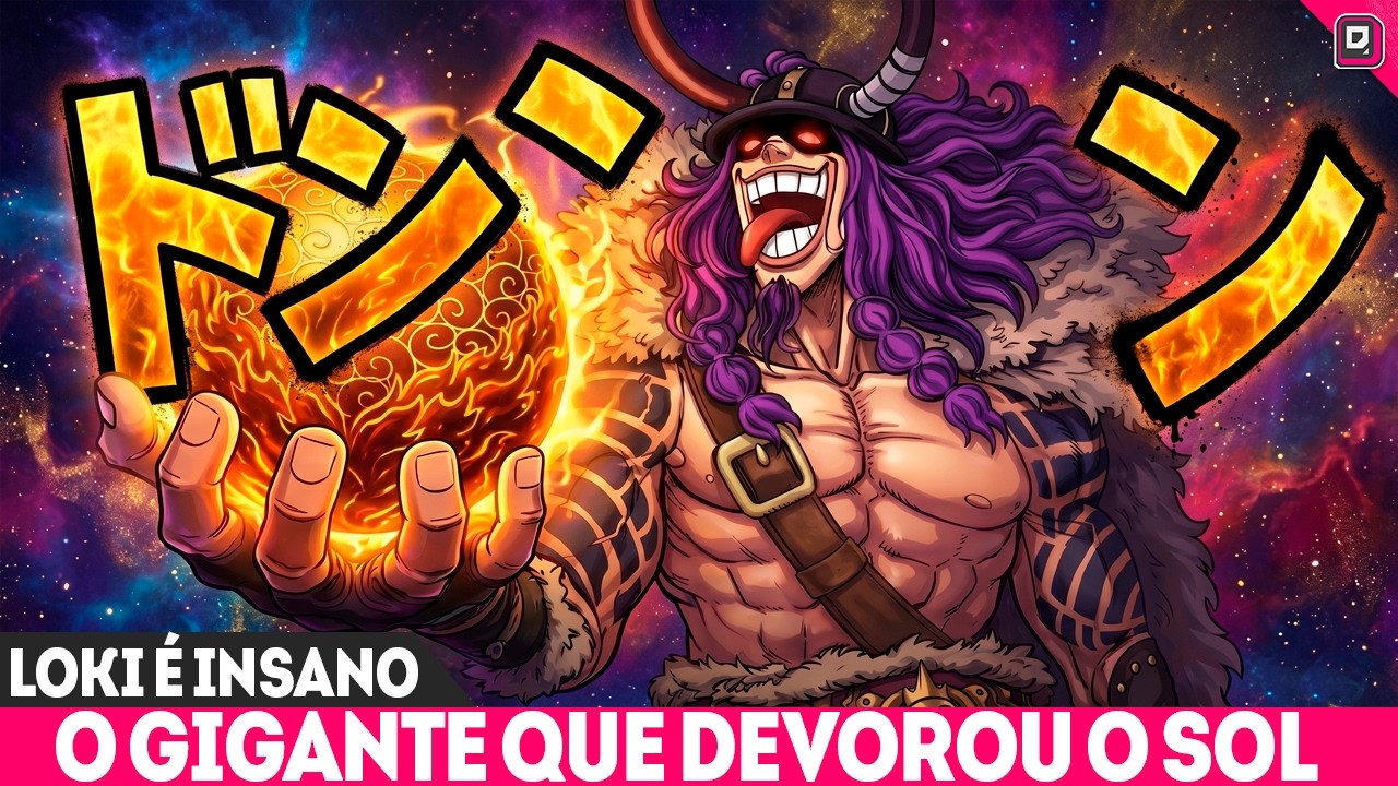 Loki, o 'destruidor do mundo' de one piece, surge em análise de novo capítulo