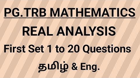 #pgtrb #trb #tnset #trbmaths #realanalysis #maths #pgtrbmaths #pgtrb #trb #tnset #trbmaths #realanal