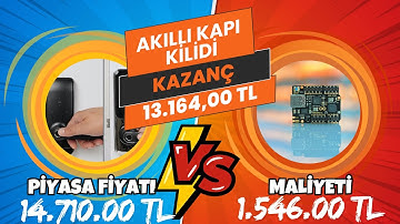 Akıllı Kapı Sistemini Kendin Yap! - 13 Bin TL Tasarruf Et