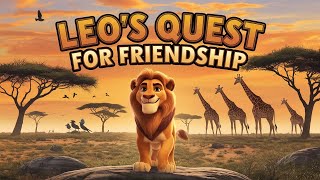 🌟 Leo the Lion’s Friendship Quest 🌟 | Kids Stories