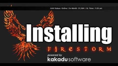 Install Firestorm for Second Life (Windows)