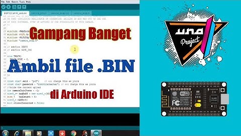 Cara Paling Mudah Mengambil File .BIN Di Arduino IDE