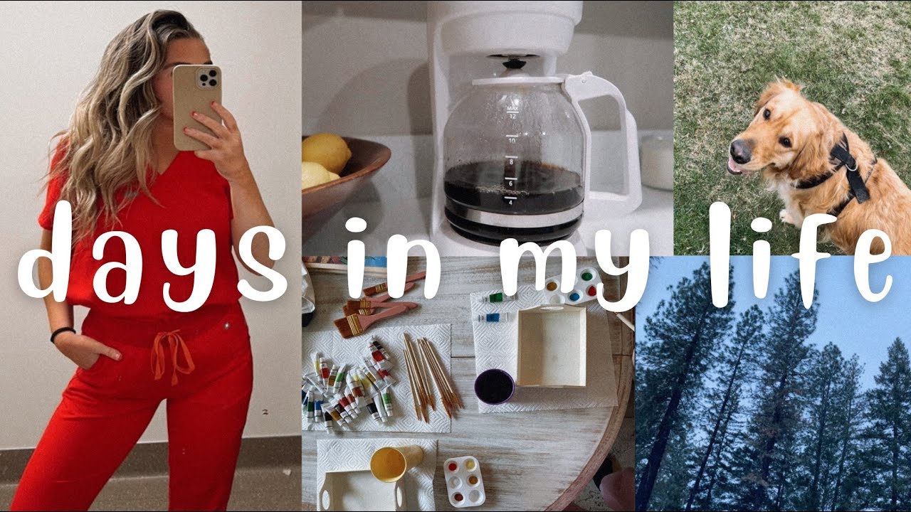 registered nurse days in my life vlog, night shift, new grad, emergency department, teddy blake
