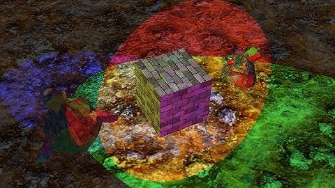 Qt + OpenGL ES 2.0 Tutorial 14 Освещение. Типы освещения. Несколько источников света (часть 2 из 2)