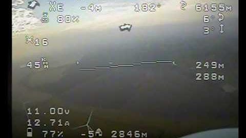 Mini Talon First Autonomous Flight (Narrated)