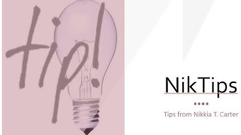 NikTips Series: Modern Site Gotcha