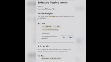 Software Testing#intern #fresher #experienced#getemployed #youtubeshorts #softwaretestingjobs#qajobs