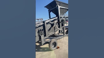 The mobile stone vibrating screen machine how to working? #mobile #screen #vibrating #jycrusher