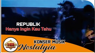 Live konser Republik - Hanya Ingin Kau Tahu  @Medan 4 Mei 2008
