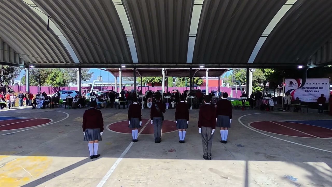 Día de la bandera escoltas 2/9