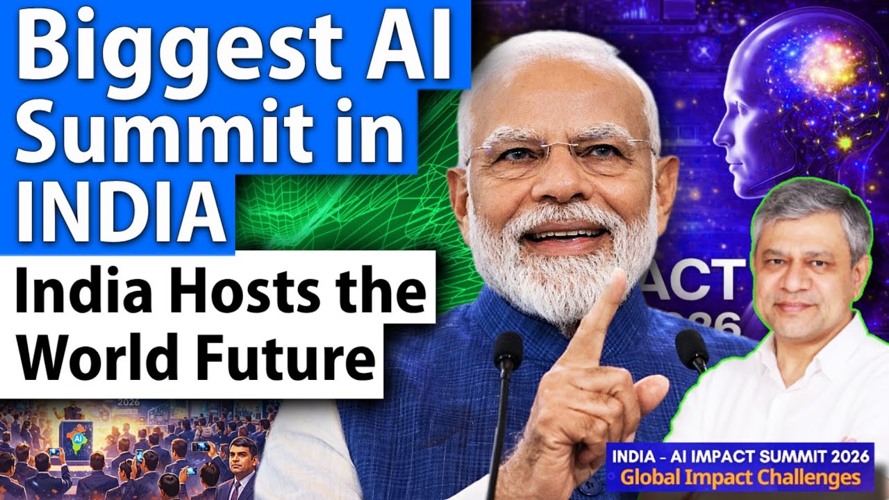INDIA Hosts Mega AI SUMMIT 2026 || Can India Shape the Future of Global AI Policy in 2026? |