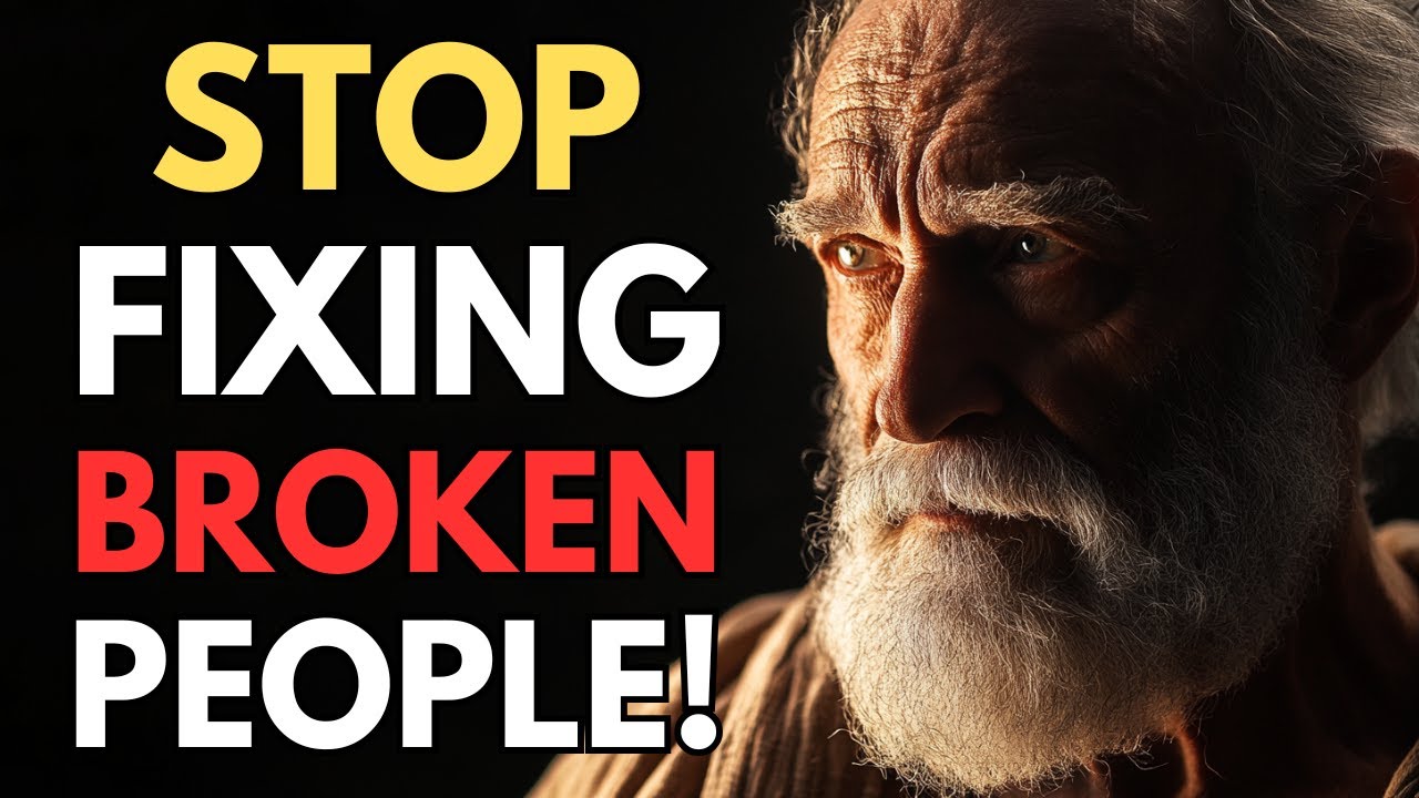 Stop Fixing Broken People – Fix the Part of You That Accepts Them! | Stoic Wisdom