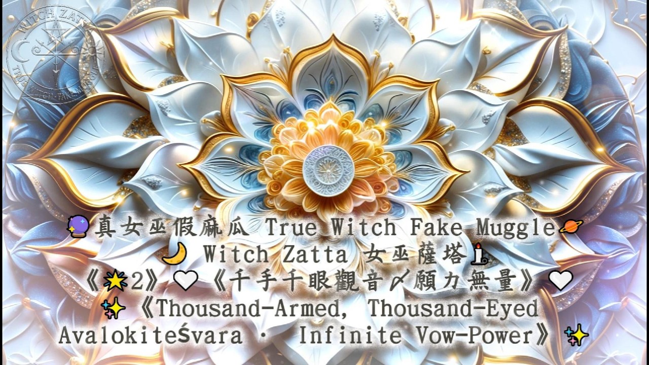 《🌟2》🤍《千手千眼觀音・願力無量》🤍✨《Thousand-Armed, Thousand-Eyed Avalokiteśvara · Infinite Vow-Power》✨