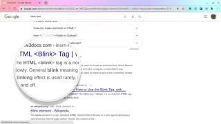 blink html