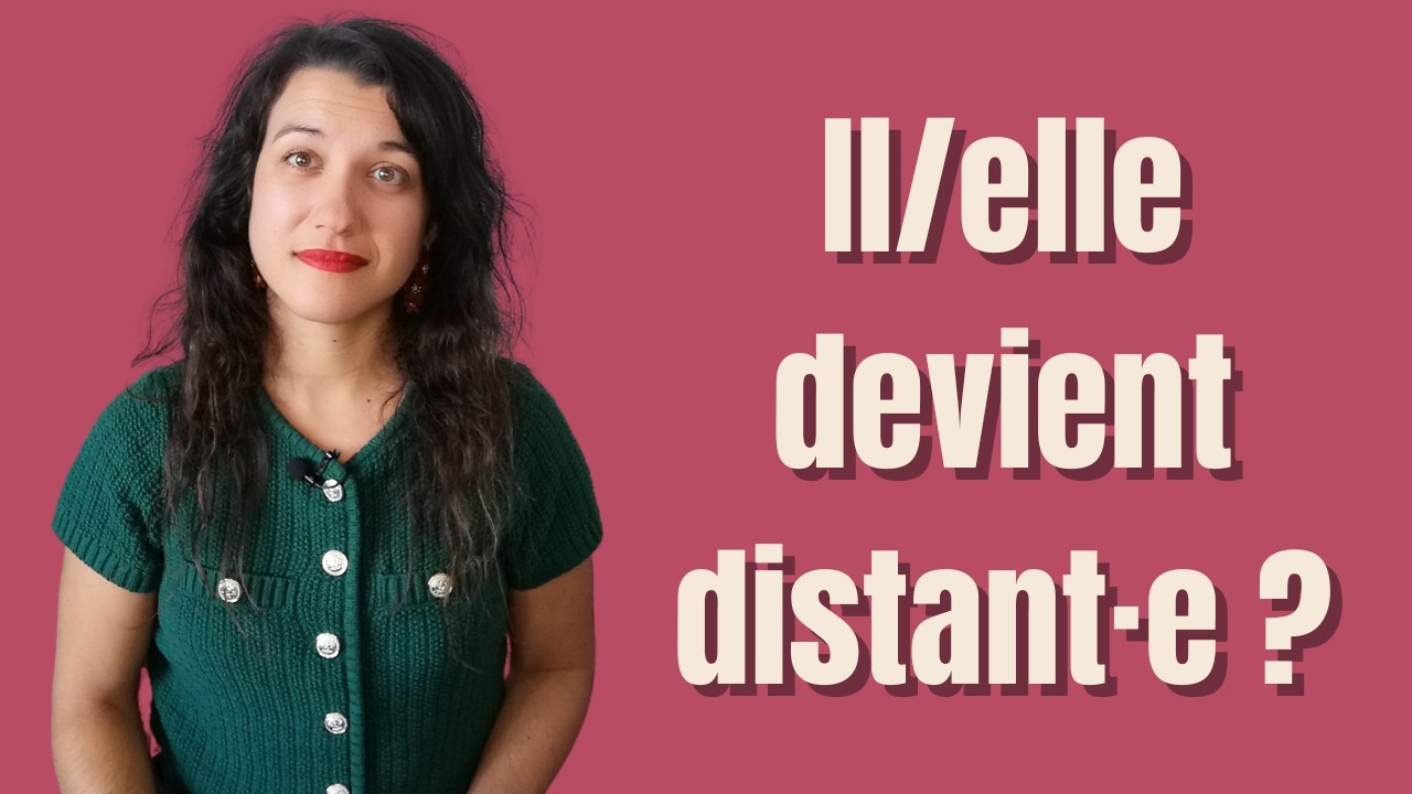 Pourquoi il/elle était à fond au début et il/elle ne l'est plus