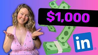 How I Made My First $1K On LinkedIn (Beginner's Guide) How I Made My First $1K On LinkedIn (Beginner's Guide)