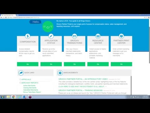 Groovv Partner Portal Introduction and Overview v2.0