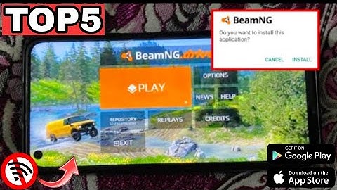 TOP 5 LIKE BEAM NG DRIVE GAMES MOBILE / offline realistic car crash games android iOS