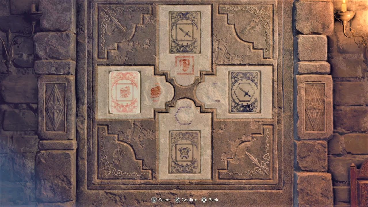 Castle Lithograph Puzzle: How to easily complete Castle Lithograph Puzzle  in Resident Evil 4 Remake