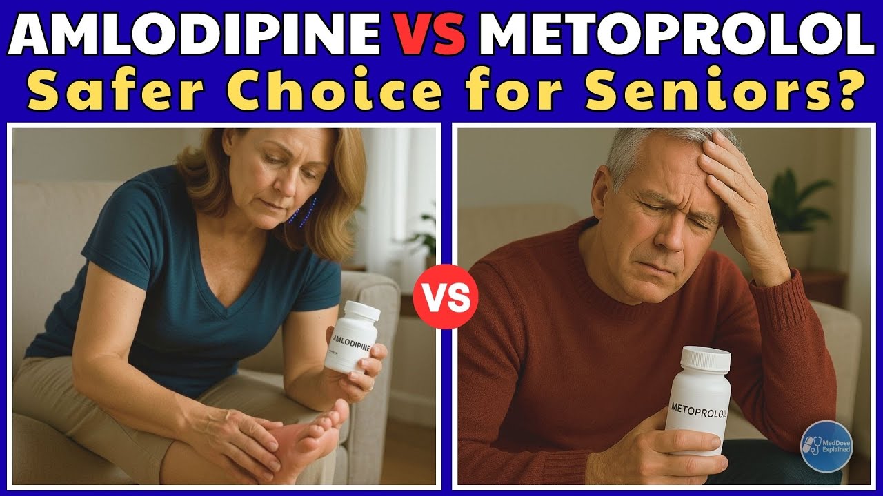 Amlodipine vs Metoprolol | Which Is Safer for Seniors