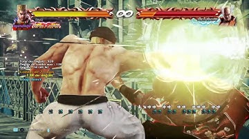 TEKKEN™7 paul rage art cancel combo 155 damage