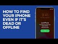 How to Find Your iPhone Even If It’s Dead or Offline Updated for iOS 14