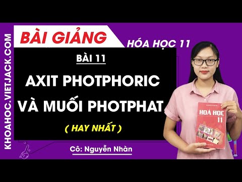 Video: Cách Nhận Biết Axit Photphoric