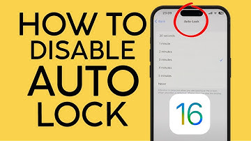 How to Disable Autolock on iOS 16 iPhone iPad 2022