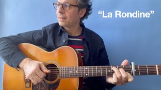Video thumbnail of "La Rondine (Mango) - Fabio Paxia - Fingerstyle guitar cover"