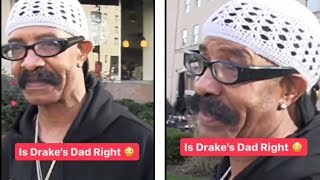 DRAKE'S Dad List his Top 3 Greatest Rappers of All Time
