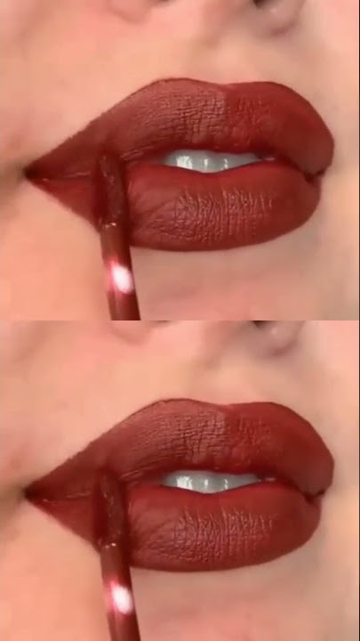cara mudah membuat bibir tampak seksi #Shorts