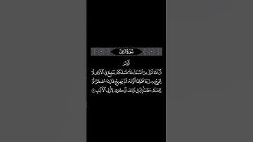 اكتب شيء تؤجر عليه #quran #القرآن_الكريم #مشاري_العفاسي #سورة_الزمر