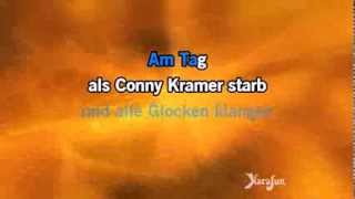 Video thumbnail of "Karaoke Am Tag Als Conny Kramer Starb - Dieter Thomas Kuhn *"