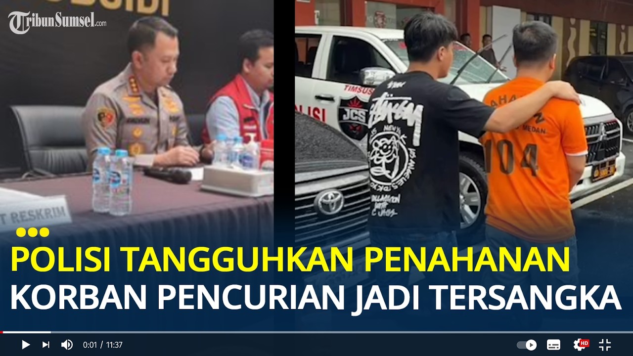 Polisi Tangguhkan Penahanan Korban Pencurian yang Jadi Tersangka di Medan
