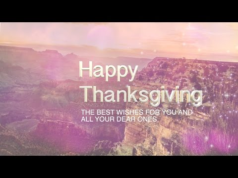 2020 Thanksgiving Message