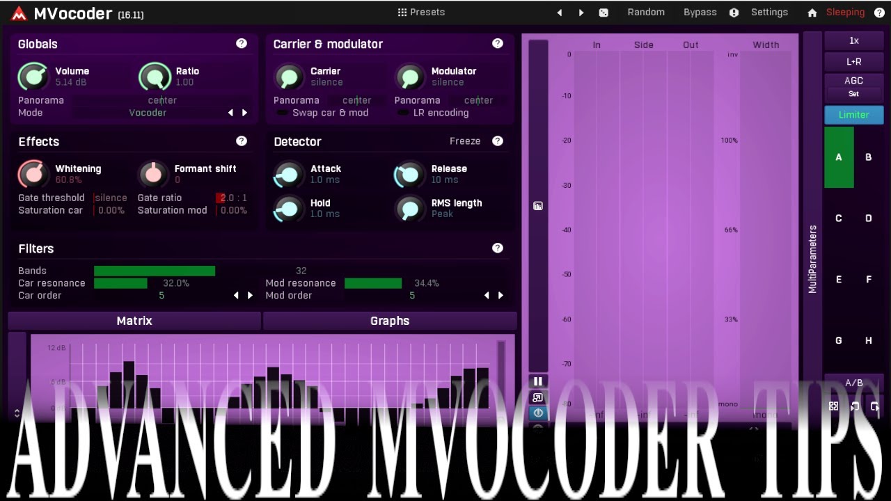 Advanced MVocoder