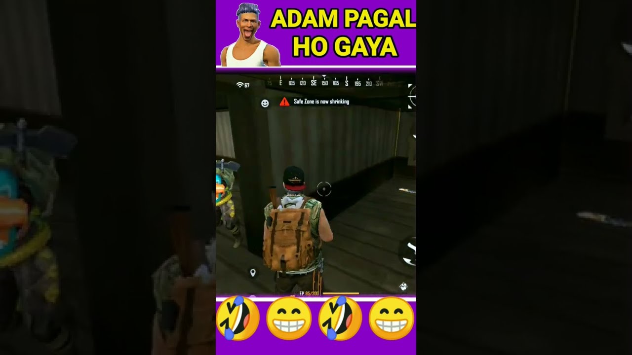 😂FREE FIRE WALE PARESHAN YE KAISE HUA😁 