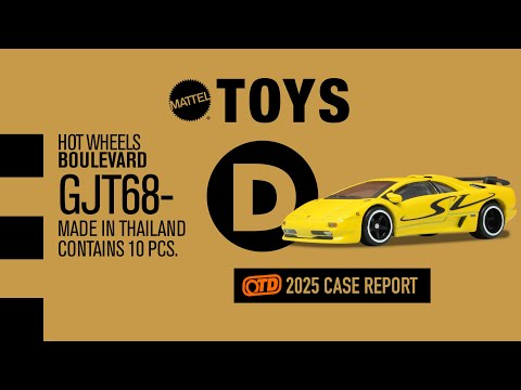 Lot De 5 Hot Wheels Boulevard 2025 - Porsche, Bugatti, Ford - 1/64