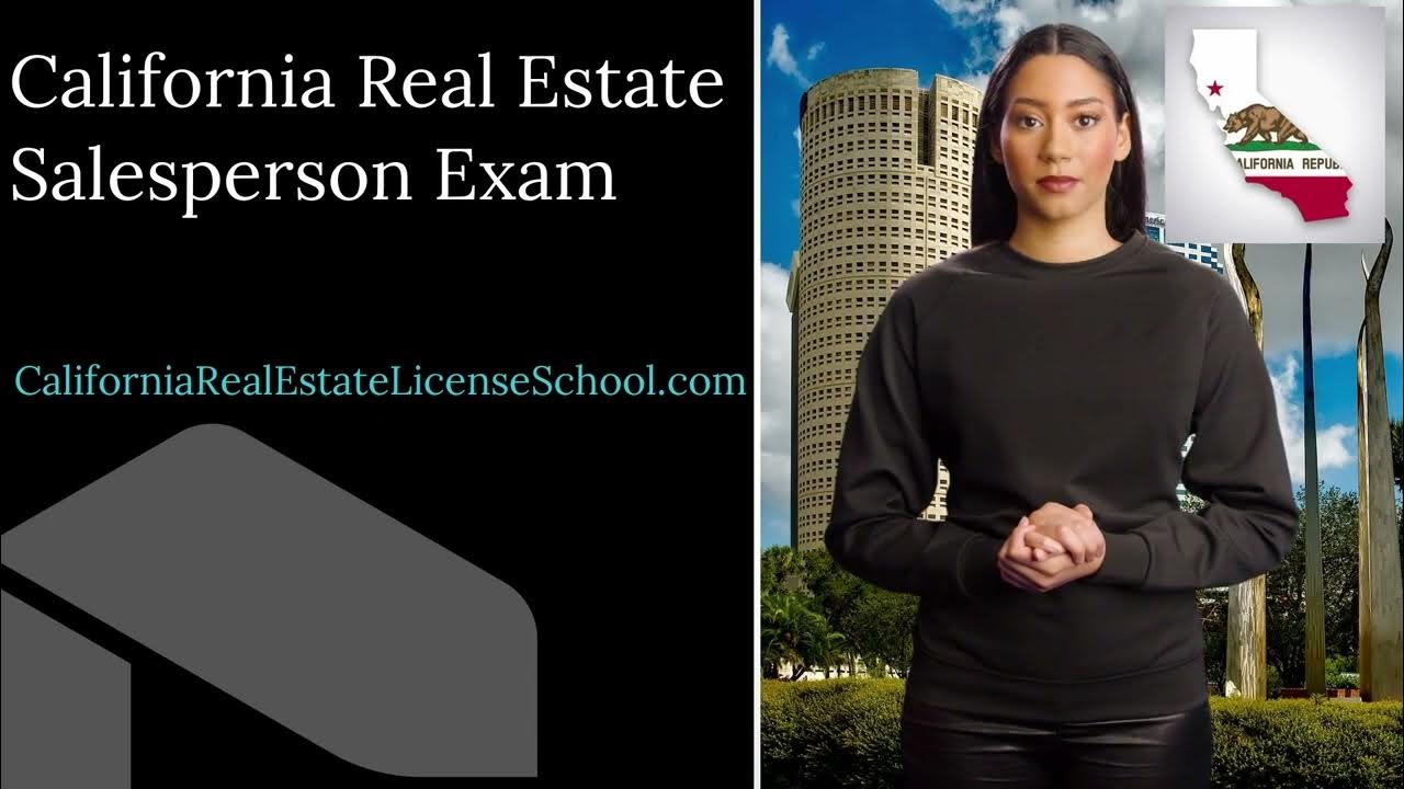California Real Estate Exam Questions Salesperson Broker 2023 2024