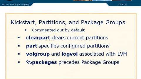 RHCE 5 - Linux - Setting up a Kickstart File