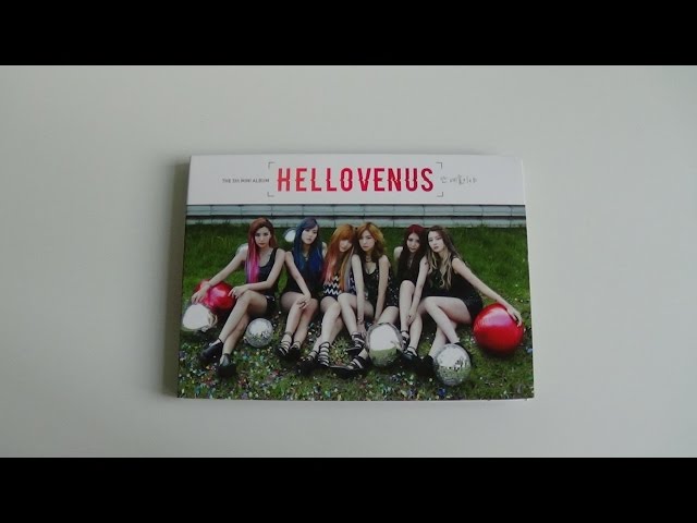 Unboxing Hello Venus 헬로비너스 5th Mini Album I'm ill 난 예술이야