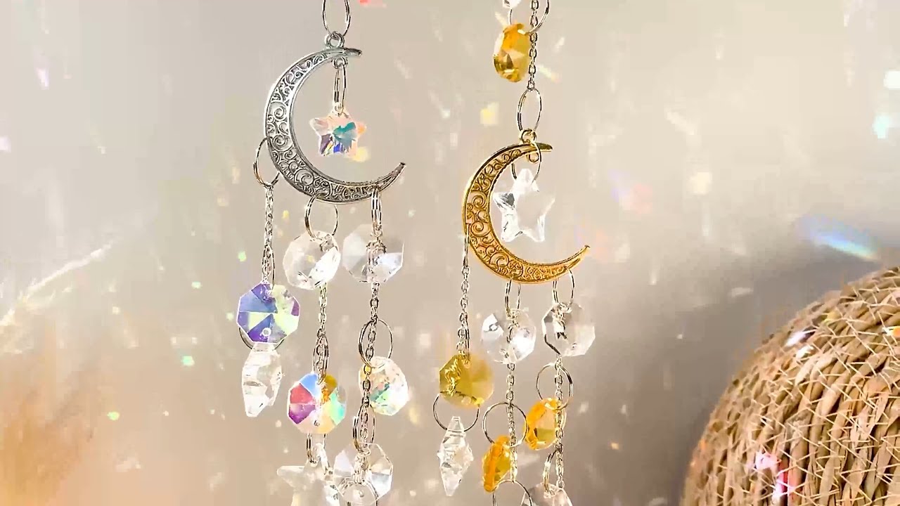 Wind Chime Crystal Glass Sun Catchers