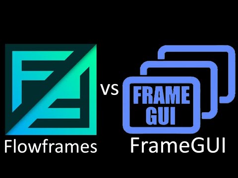 Flowframes vs FrameGUI
