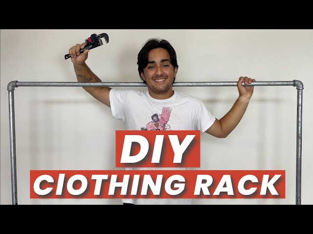 Effortless DIY Clothing Rack: Easy and Chic 3 sddefault